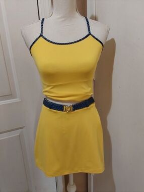 🌺 Like New Lejay Tank Top & Skirt Performance Tennis/Golf Set